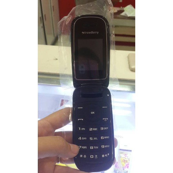 Termurah              strawberry camera hp cina flip 1272 mirip samsung caramel