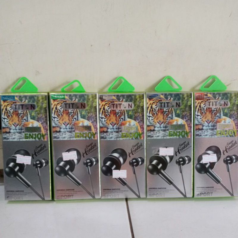HEADSET TIGER BRANDED TITON