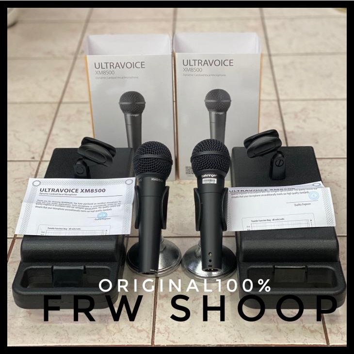 Mic Kabel Behringer Xm8500/Xm 8500/Xm-8500 Ultravoice ( Original) Kode 631