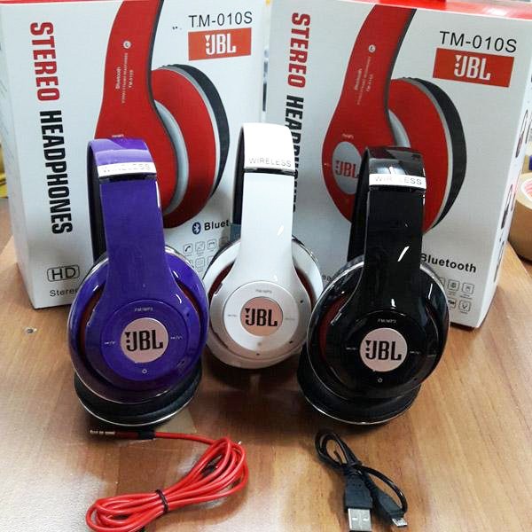 Headset Headphone Wireless Bluetooth TM-010S