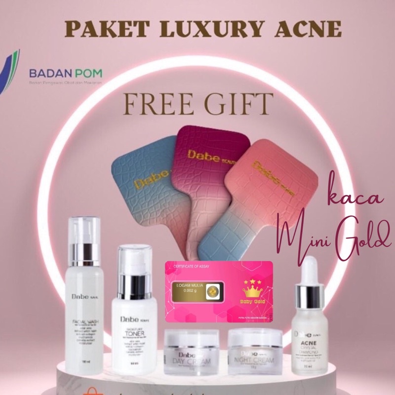 DABE BEAUTE PAKET ACNE l DABE BEAUTE PAKET JERAWAT