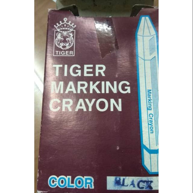 Tiger crayon kayu