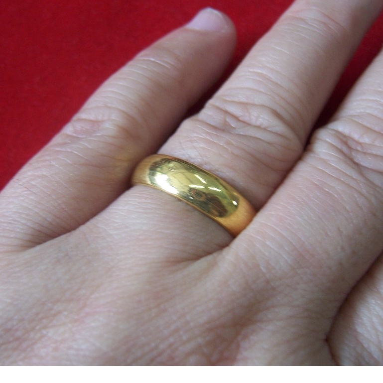 Tiara Jaya #Cincin Emas Rol Polos Cincin Kawin Wanita Bulat Polos