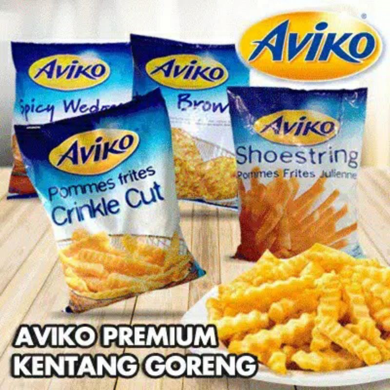 

AVIKO KENTANG SHOESTRING - CRINKLE - POMES 1kg