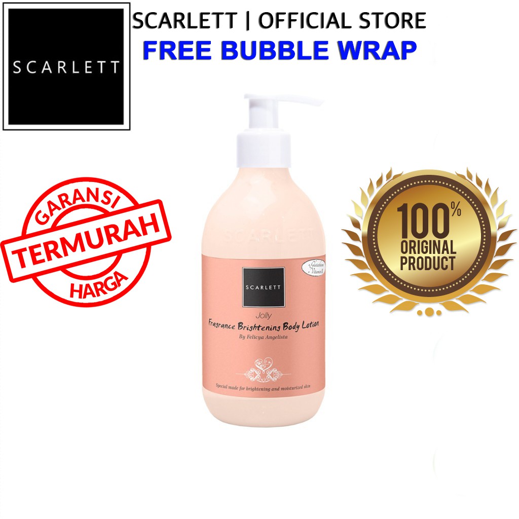 SCARLETT WHITENING / SCARLET ORIGINAL BODY LOTION | BODY WASH | SCRUB | LULUR | DAY CREAM | NIGHT CREAM | FACIAL WASH