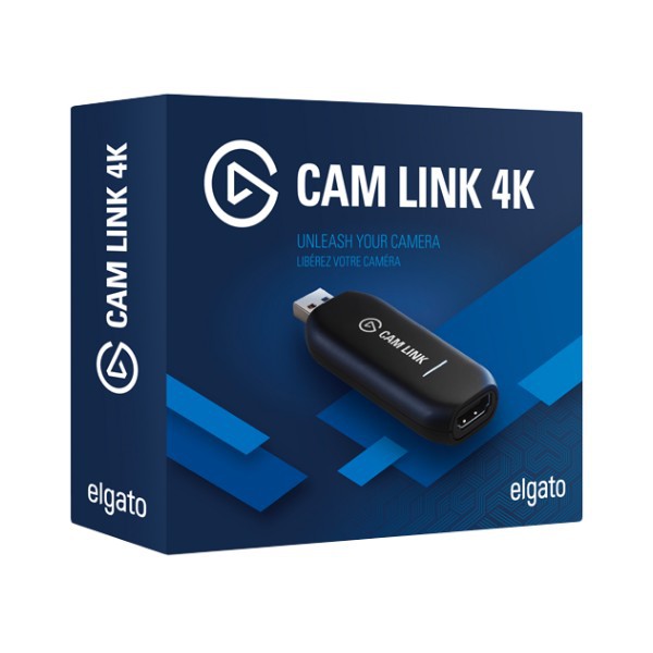 Elgato Cam Link 4K Record via DSLR, Mirrorless, Camcorder, Action Cam