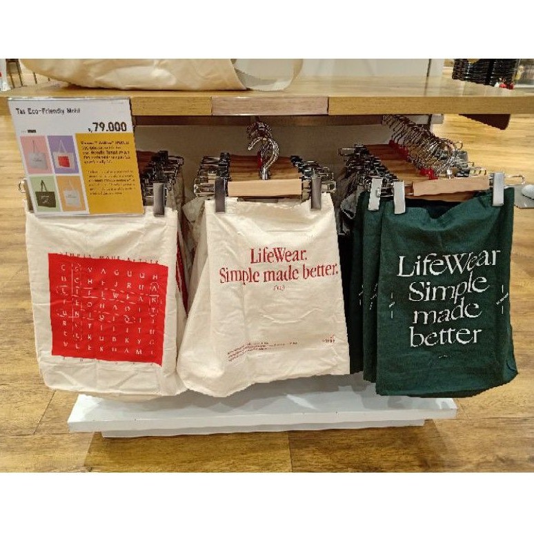[ TOKO.MONJE ] UNIQLO TOTEBAG / TOTEBAG ECO FRIENDLY UNIQLO