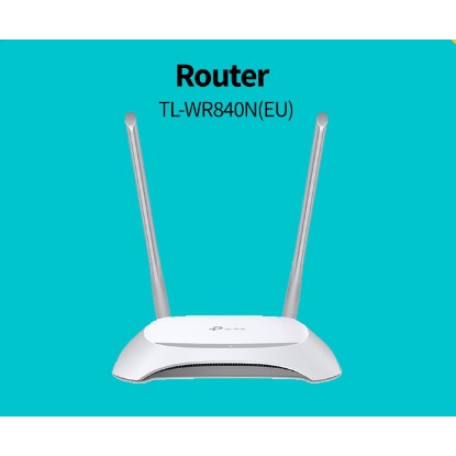 TP-LINK TL-WR840N 300Mbps Wireless N Router WR 840 Tplink 2 antena Router/Access Point/Range Extender/WISP mode, IPTV, IPv6 Ready, Tether App