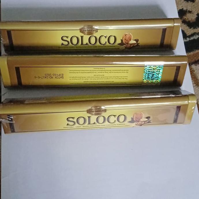 Promo   SOLOCO.ASLI AU OBAT PERMEN COKLAT STAMINA ORIGINAL PRIA KUAT SALOCO