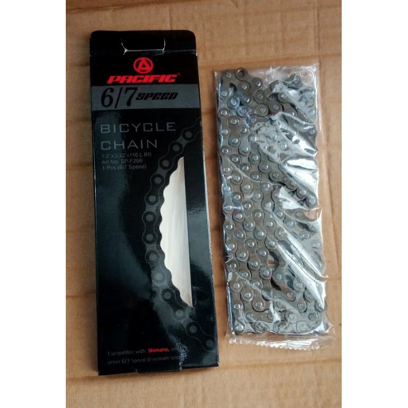 Rantai sepeda 6 7 speed PACIFIC