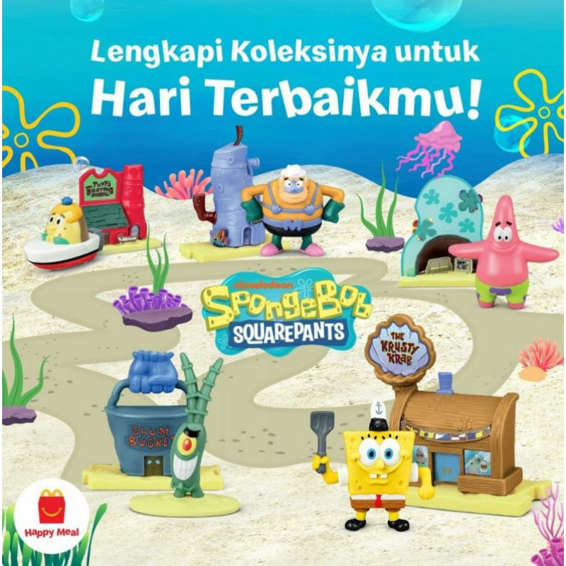 McDonald's Happy Meal - Spongebob Squarepants 2021