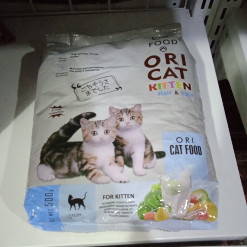 Oricat Kitten 800gr Kemasan Freshpack | dryfood ori cat kitten makanan kucing anakan