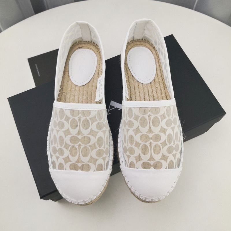 sepatu flat flatshoe wanita slip on flat coach