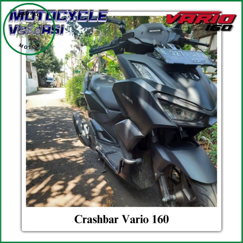 Crashbar VARIO 160 2022 2023 Tubular Vario 160 Dudukan Lampu Vario 160 (COD)