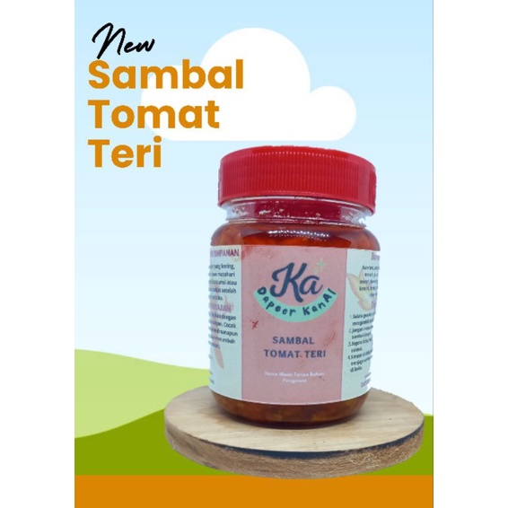 

Sambal Tomat Teri kemasan botol 200 ml