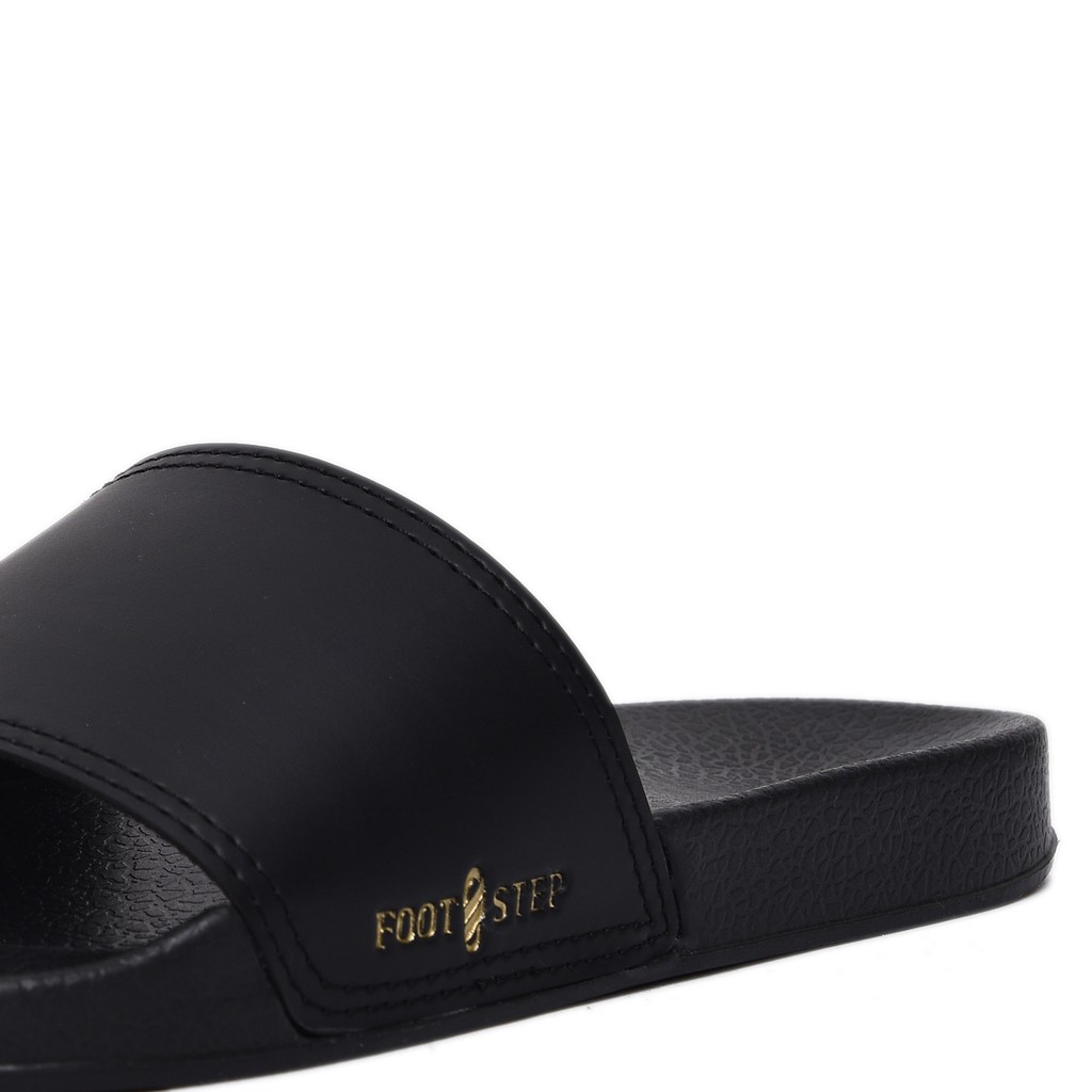 Sandal EVA Ori Ringan Slop Slide Santai Simple Pria/Men Sendal Footwear | Porto Black | FORIND FSTP