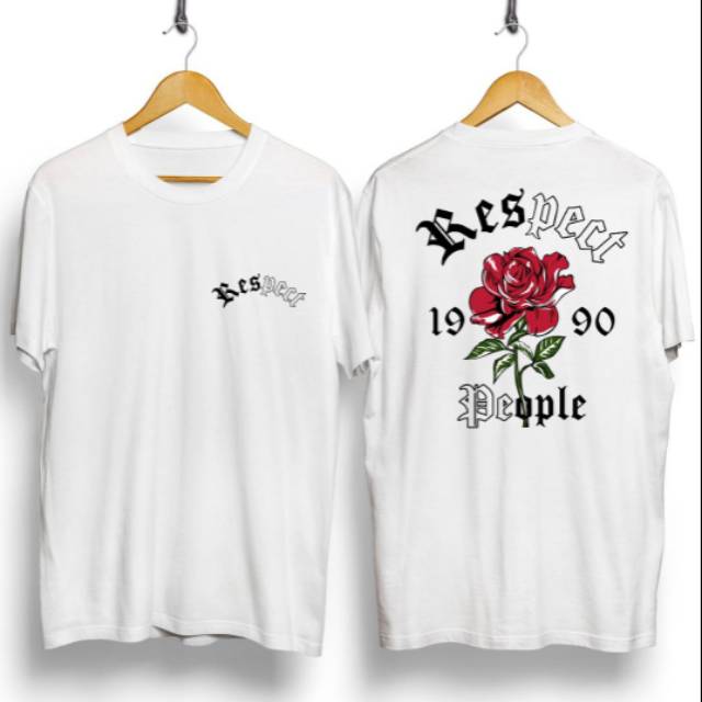 VK88 RESPECT 1990 PEOPLE GROSIR KAOS PRIA  KAOS PRIA  