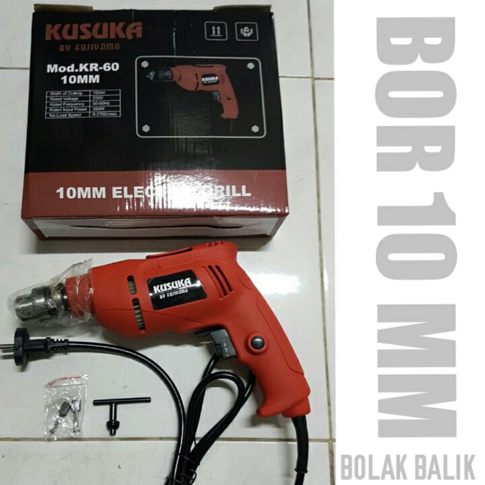 BOR LISTRIK 10MM KUSUKA BY FUJIYAMA