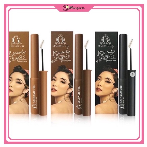 Monsoon - Madame Gie Beauty Shape Browcara - MakeUp Mascara Alis