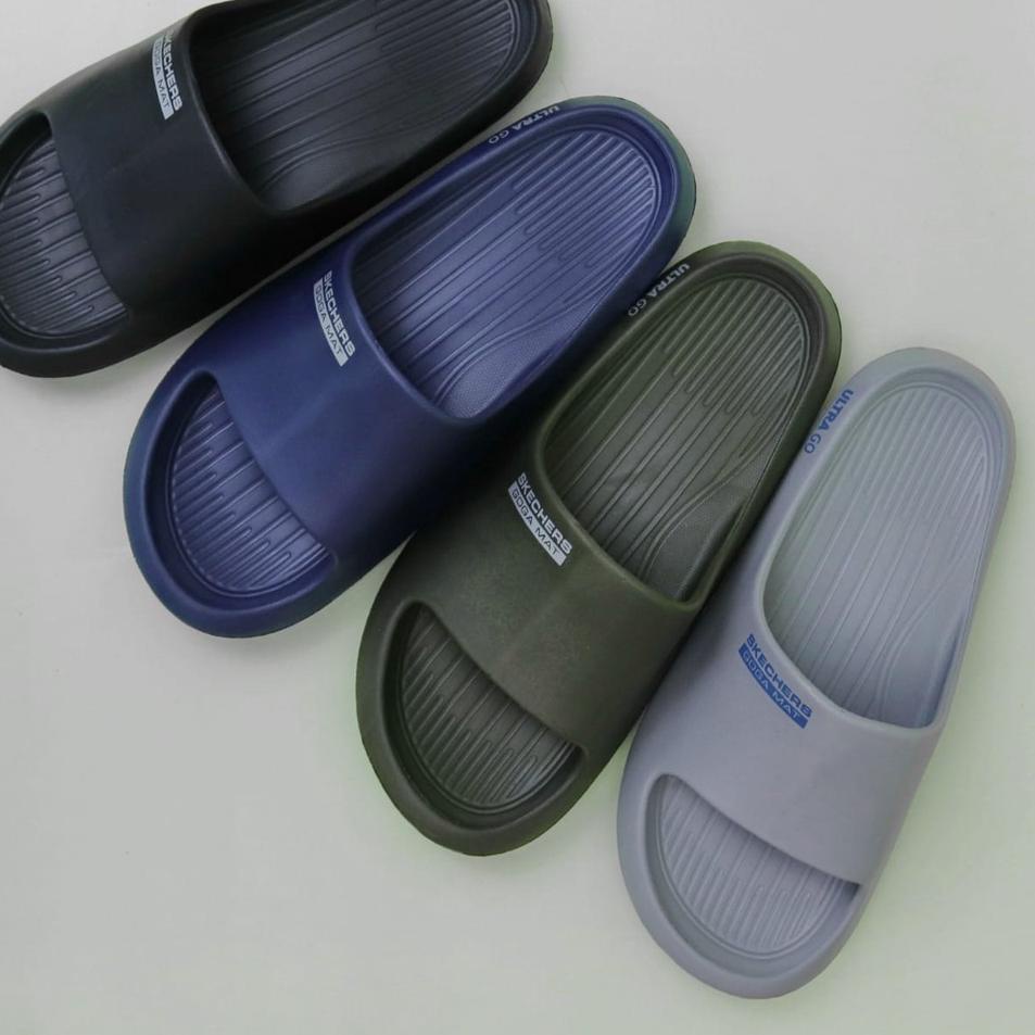 ➙wj Terlaris Sandal Pria Skechers Sendal Selop Pria Sandal Skechers Pria Sendal Skechers Ultra Go Se