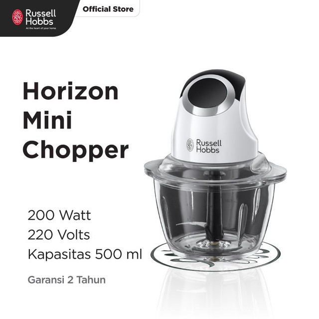 [Top Spender SBD RECKITT BENCKISER] Russell Hobbs Horizon Mini Chopper 24661-56