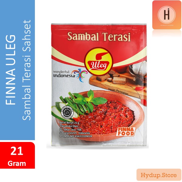 

Sambal Terasi Uleg Finna Food Renceng isi 10 Sahset @ 20 Gram