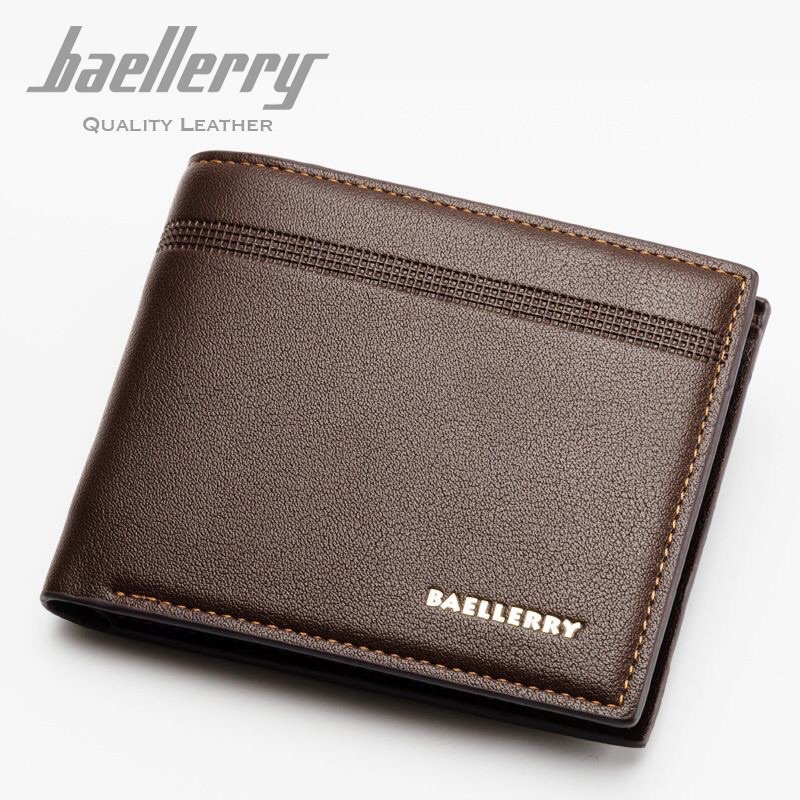 ( ORIGINAL ) DOMPET LIPAT PRIA KULIT BAELLERY