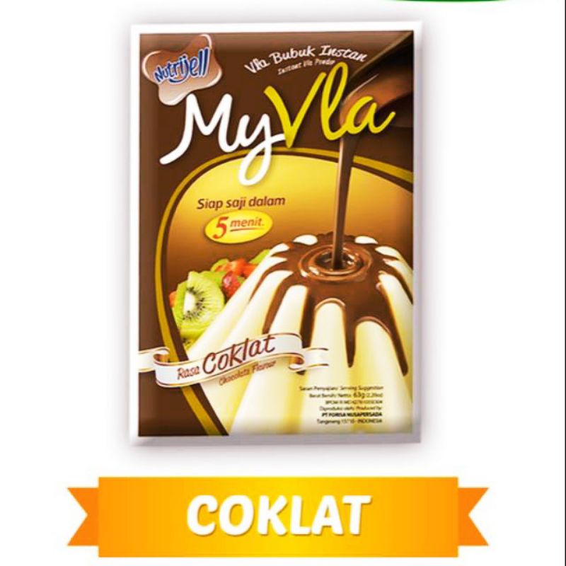 

Nutrijell My Vla Coklat 60 Gr