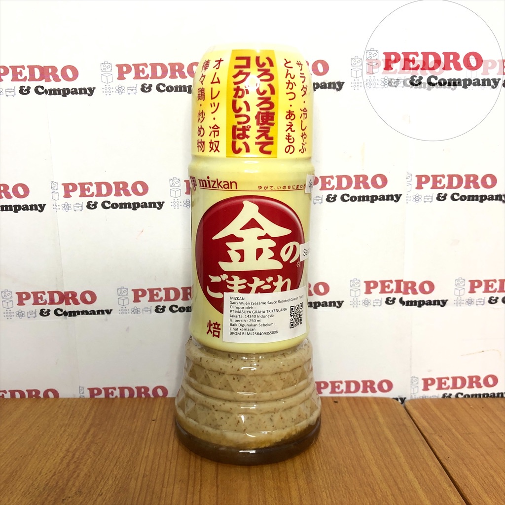 

Mizkan saus wijen 250 ml - sesame sauce roasted coarse type