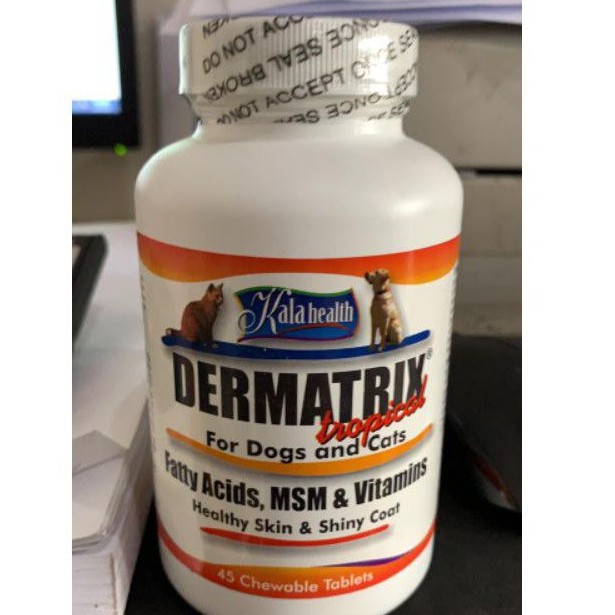 dermatrix 45 tablet tropical suplement vitamin bulu