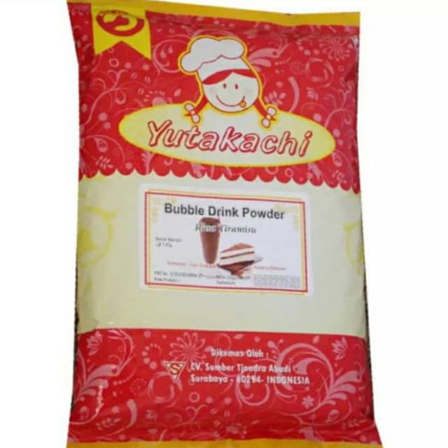 

Yutakachi bubble drink 1 kg aneka rasa