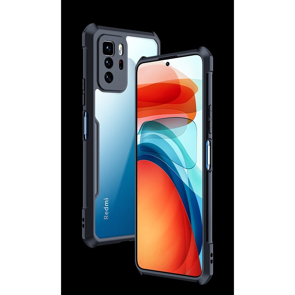 Xiaomi X3 GT 2021 Shockproof Transparant Protect Camera Hardcase Xiaomi Poco x3 GT