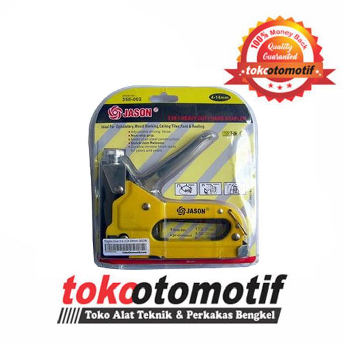 

Staples Gun 3 in 1 (4-14mm) JASON Top Brand