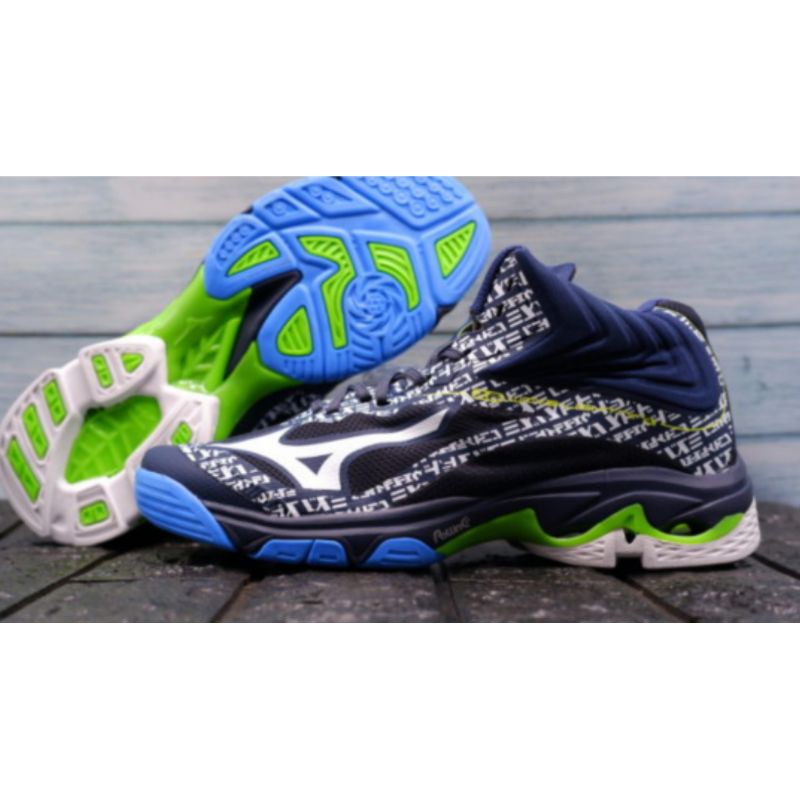 SEPATU MIZUNO WLZ Z6 - Sepatu Olahraga Volly Tennis Badminton Import Premium Quality