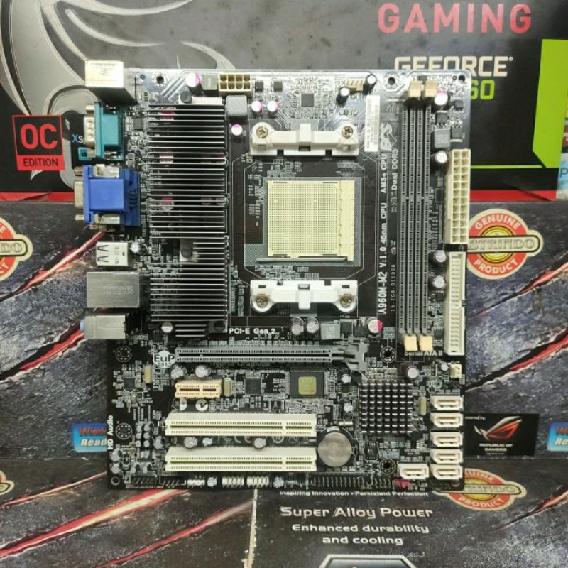 Jual Motherboard AMD ECS A960MM2 Socket AM3/AM3+ DDr3