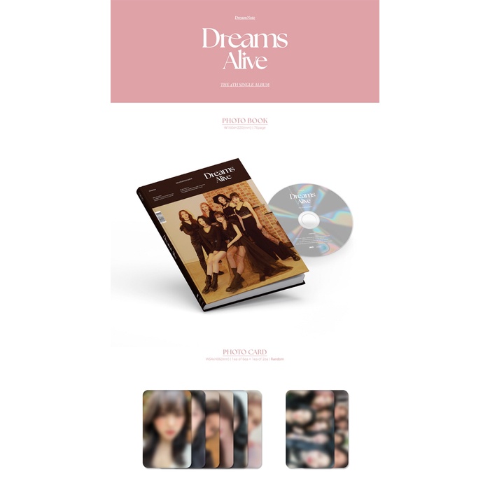 DreamNote - 4th Single Album Dreams Alive