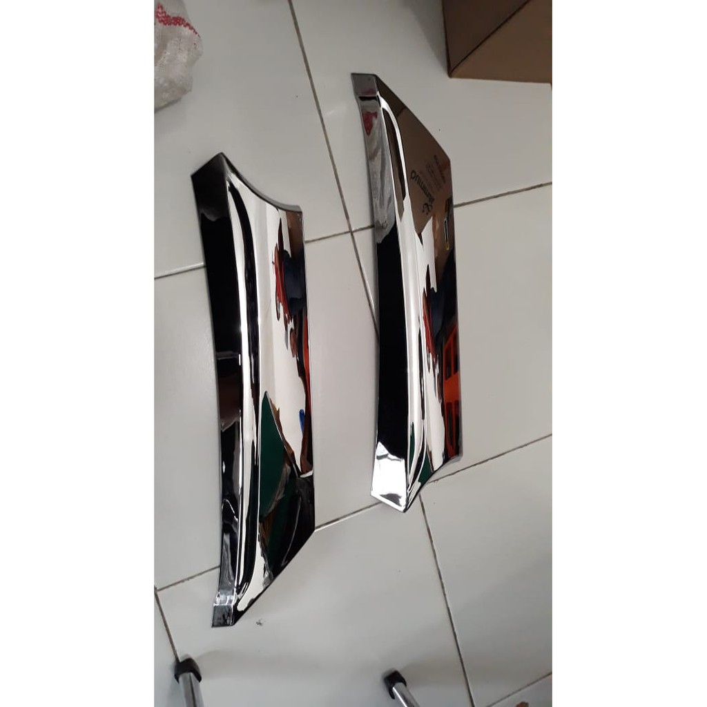 Front Grille Sigra 2019 Grill Depan Cover Chrome