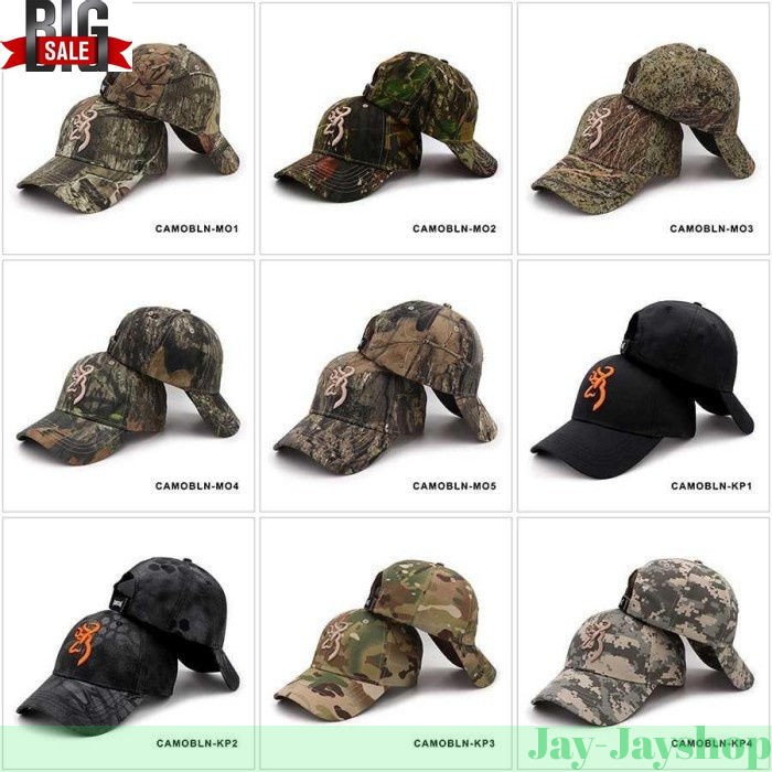 Topi Baseball Snapback Military Camo PROMO