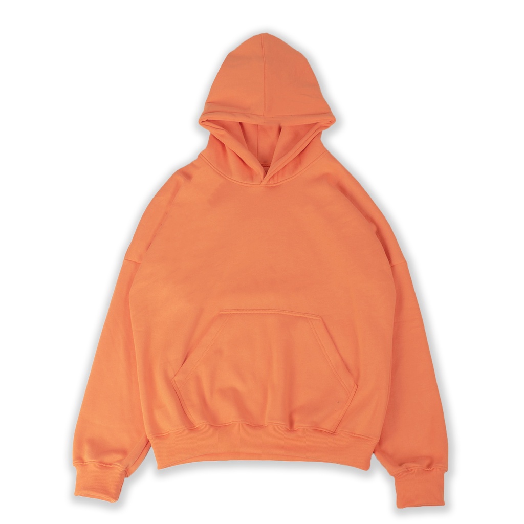 Oversized Boxy Hoodie Orange