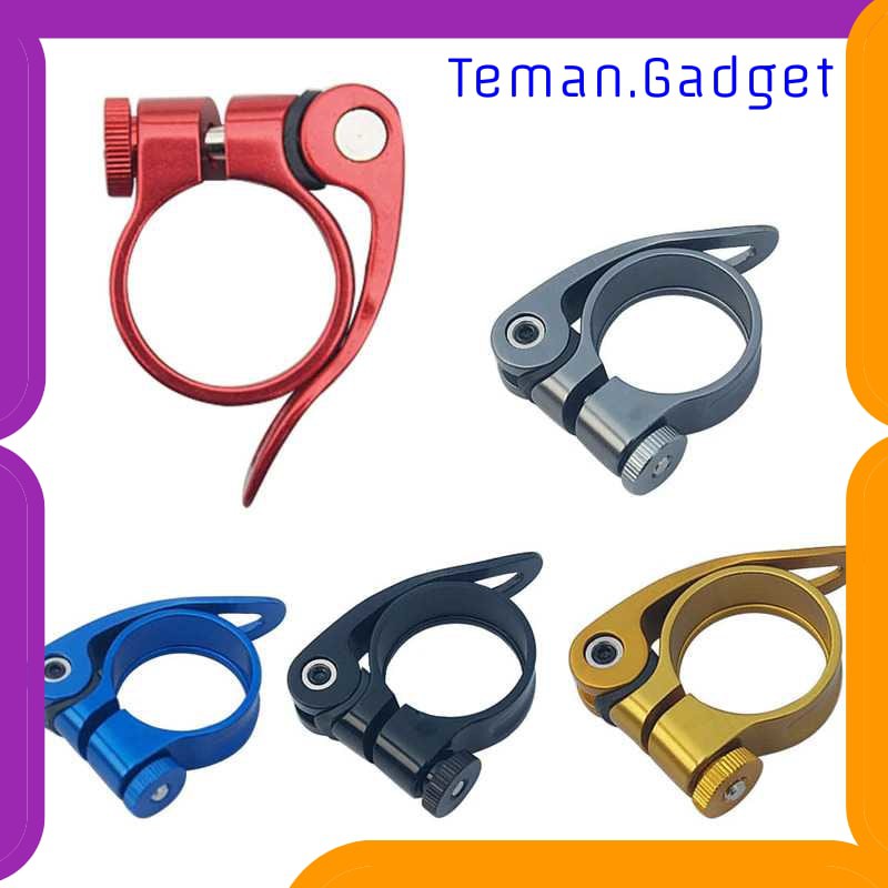 TG-IB0554 ETA BIKE Seat Post Clamp Tube Clip MTB Clamp Quick Release 31.8mm - S2