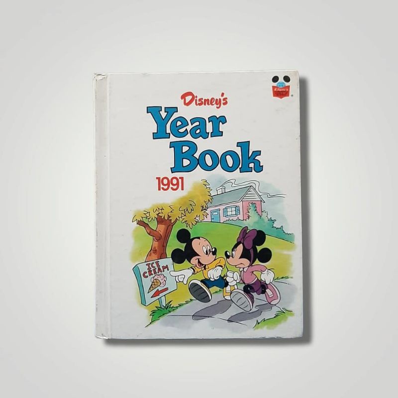 DISNEY'S YEAR BOOK 1991 - BUKU DISNEY - BUKU CERGAM ANAK BERBAHASA INGGRIS - BUKU PRELOVED IMPORT