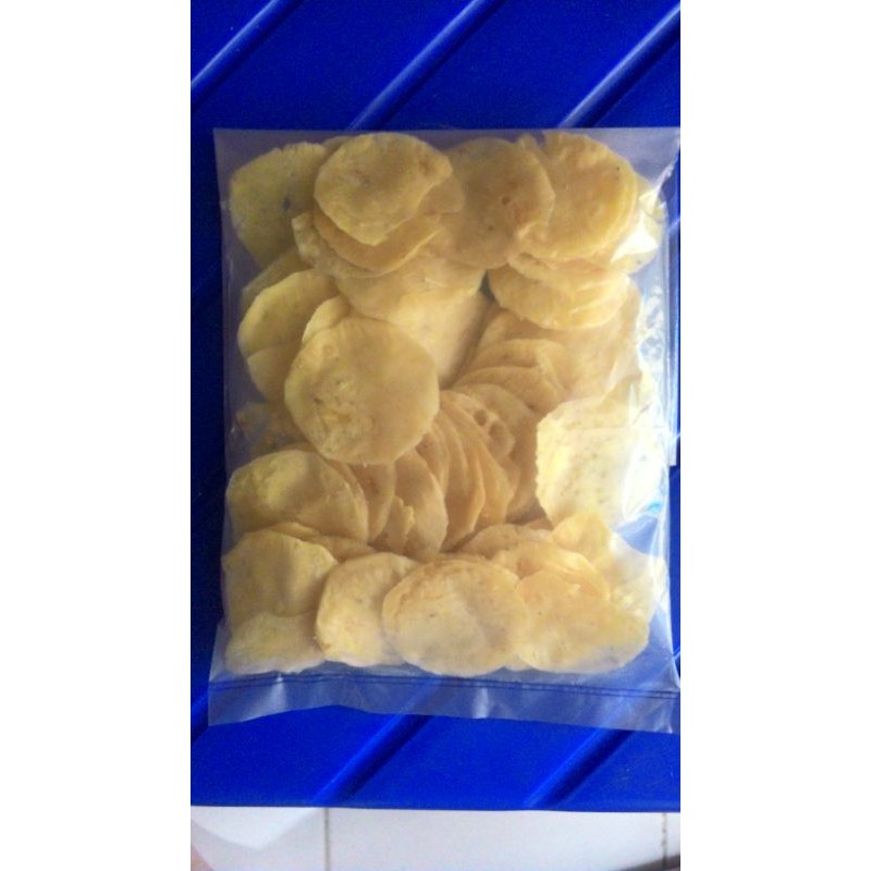 opak singkong mentega 500gr medan mentah|opak koin