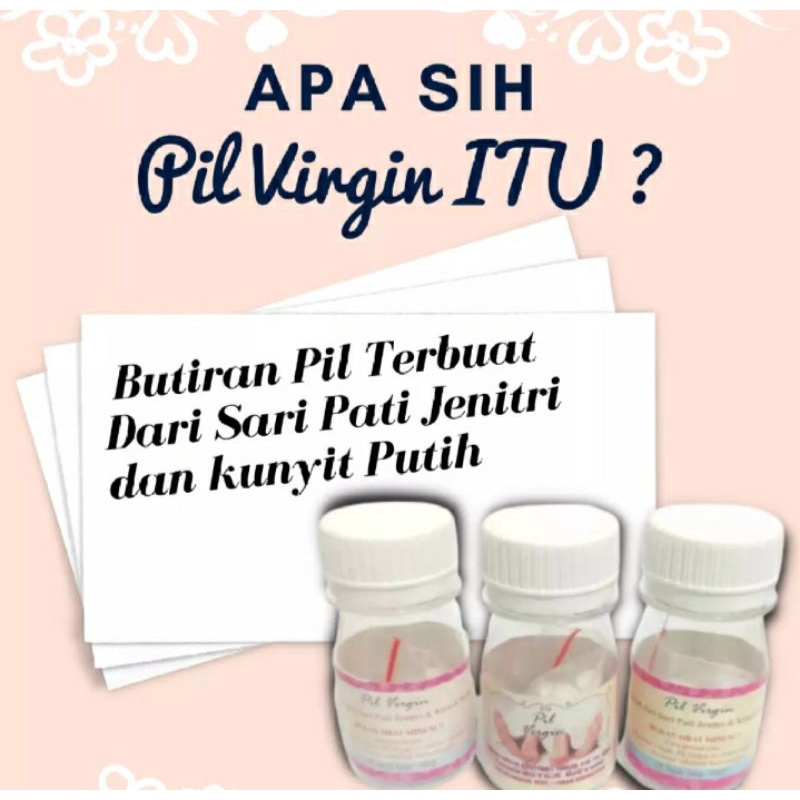 Jamu Sadis P1L V1RGIN Perawan Original Berhologram [ Keset, Rapet, Wangi ]