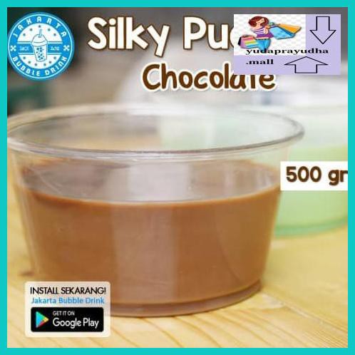 

54Etr7U- Silky Pudding Cokelat Serbuk Topping Powder Drink - Puding Sedot Pudot 9Uhhjt7-