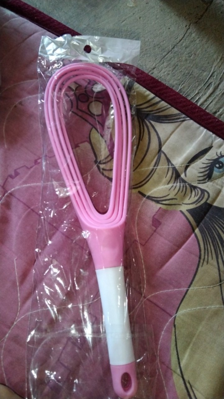 Pengocok Telur Manual Berputar Silikon Mixer Krim Telur Tangan Blender Masak Alat Dapur Alat Memasak