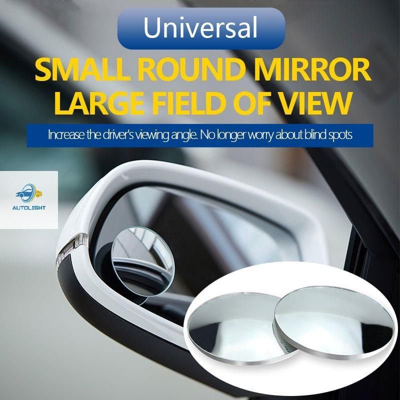 KACA SPION CERMIN TAMBAHAN BLIND SPOT 360°MIRROR 2 IN 1 ADJUSTABLE