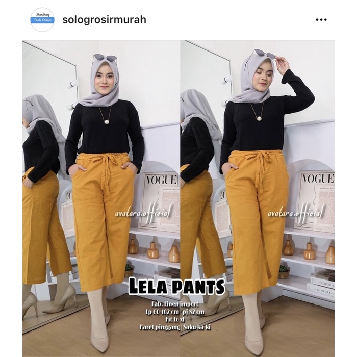 LELA PANT / CELANA WANITA