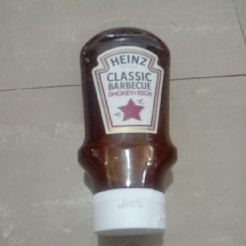 

Saus barbeque/Heinz classic barbecue smokey & rich