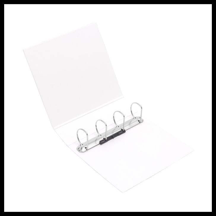 

BANTEX INSERT RING BINDER 4 RING 65MM A4 WHITE #8762 07