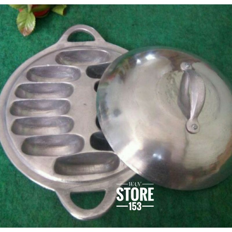Loyang cetakan kue pancong pukis parabola Alumunium